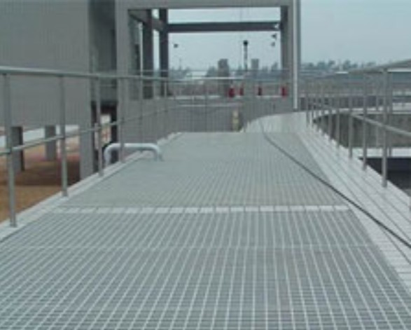 Grating walkway